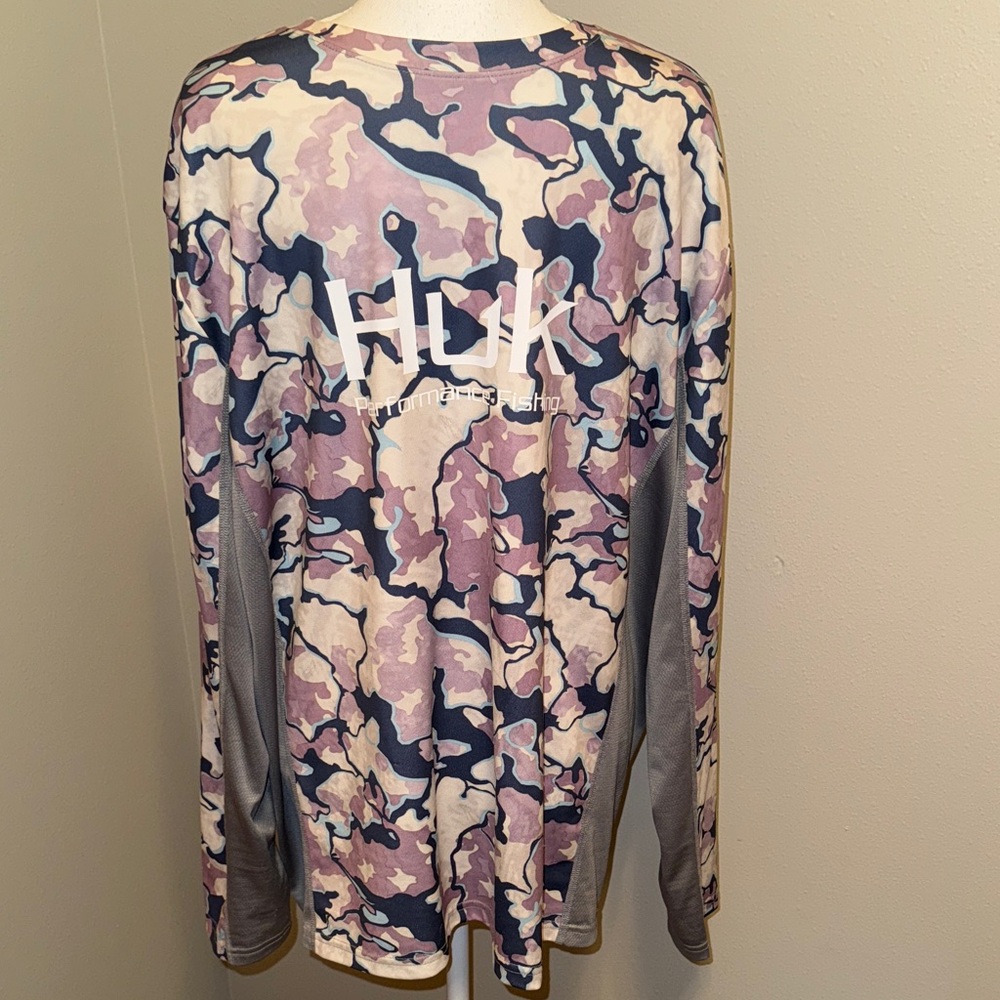 HUK Men’s Performance Fishing Shirts - L and XL